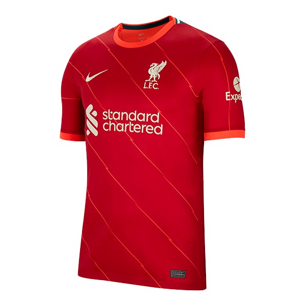 Camiseta Liverpool 1ª 2021 2022 Rojo